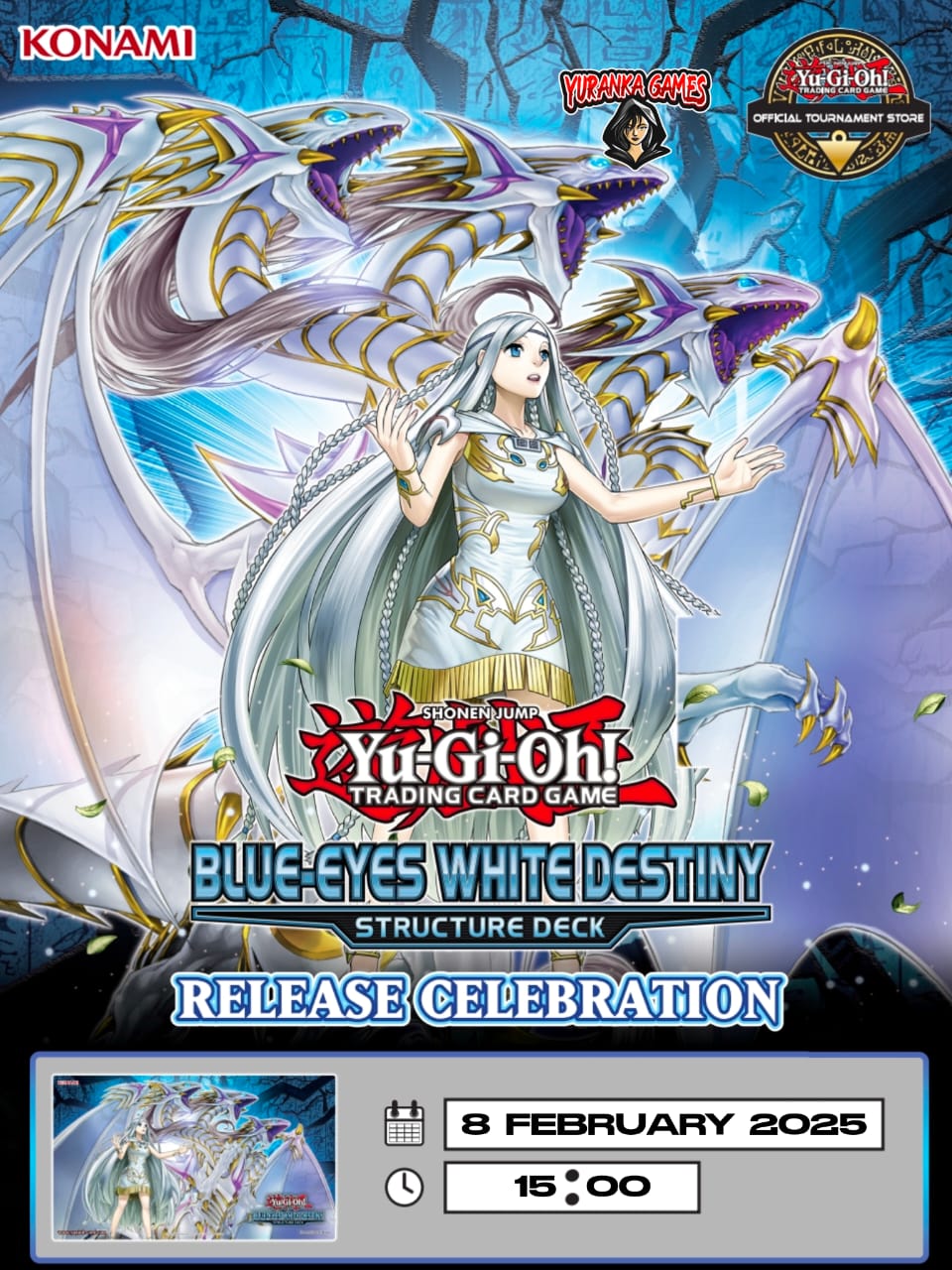 Blue Eyes White Destiny Structure Deck Pre-release tournament