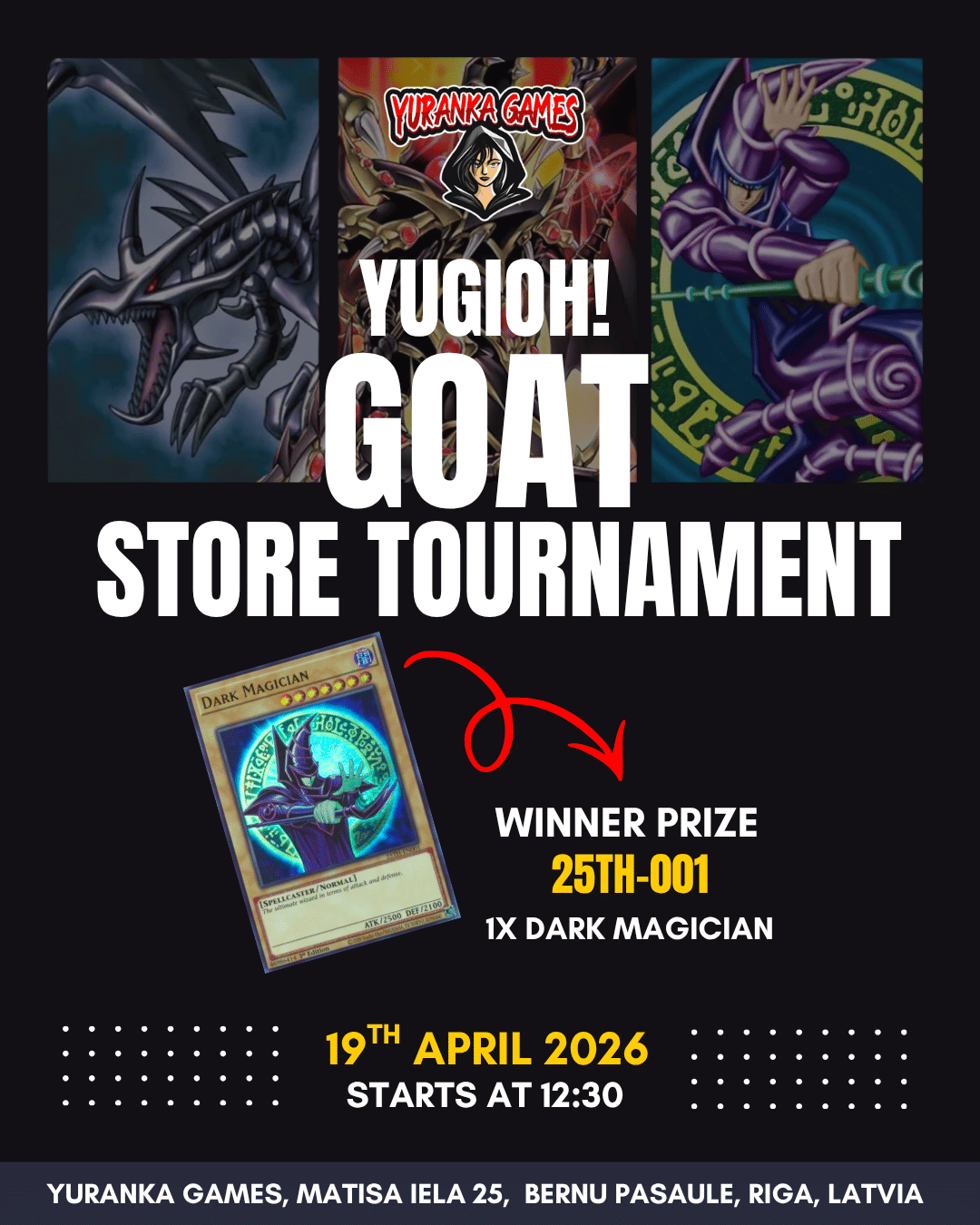 GOAT Format Store Tournament – Yu-Gi-Oh!