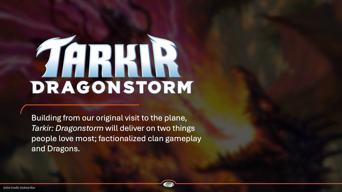 Magic:The Gathering Tarkir Dragonstorm Pre-Release Event