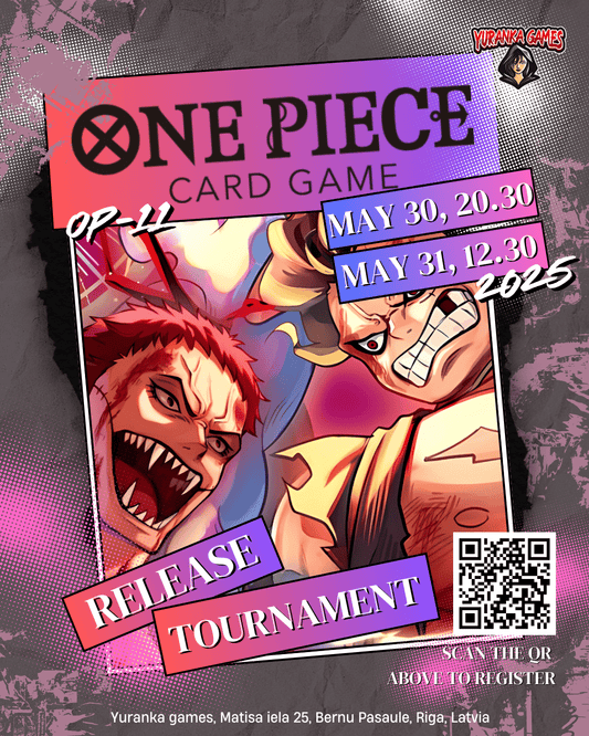 One Piece OP-11 Pre-Release Tournament