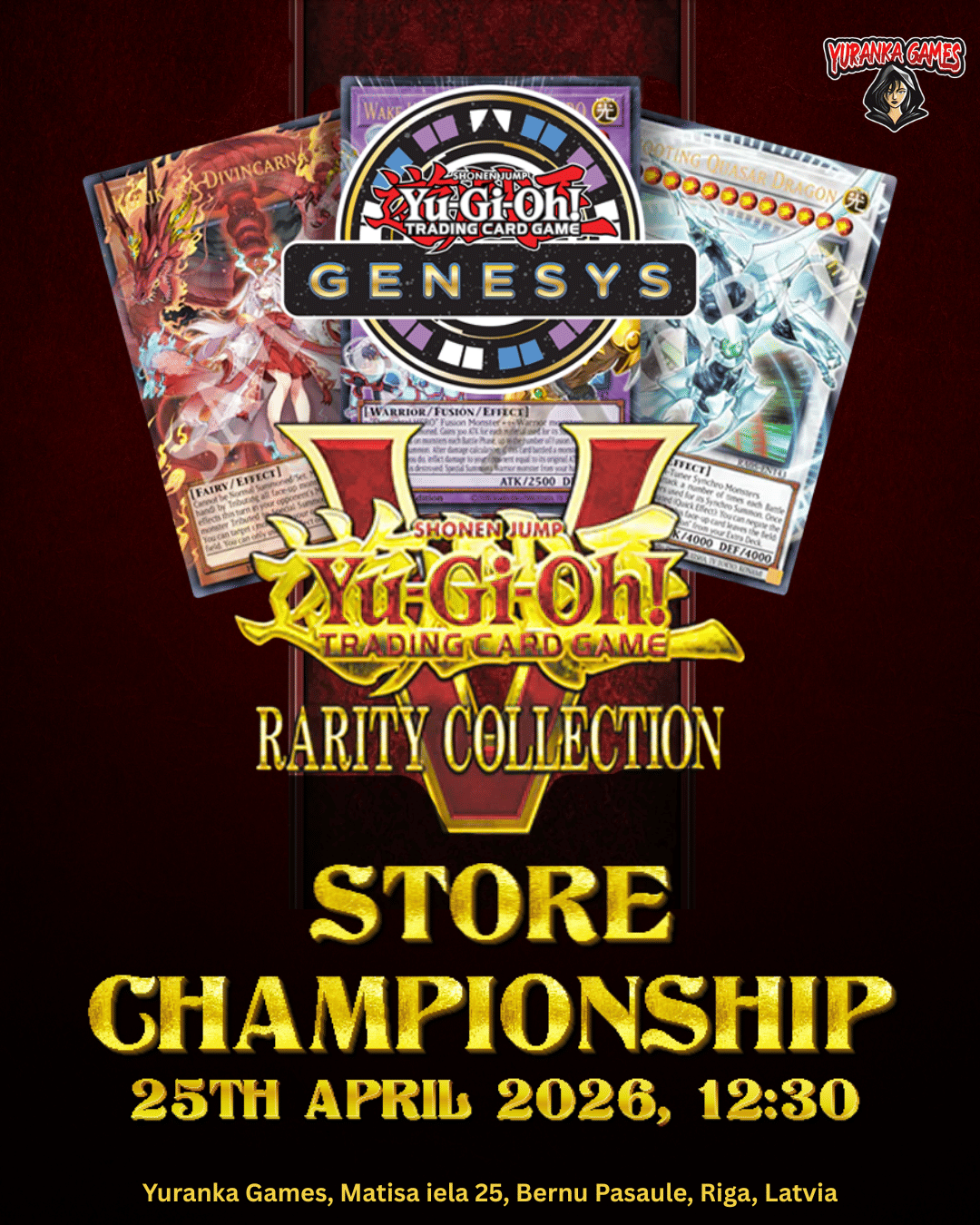 Yu-Gi-Oh! Genesys Format Store Championship Rarity Collection 5