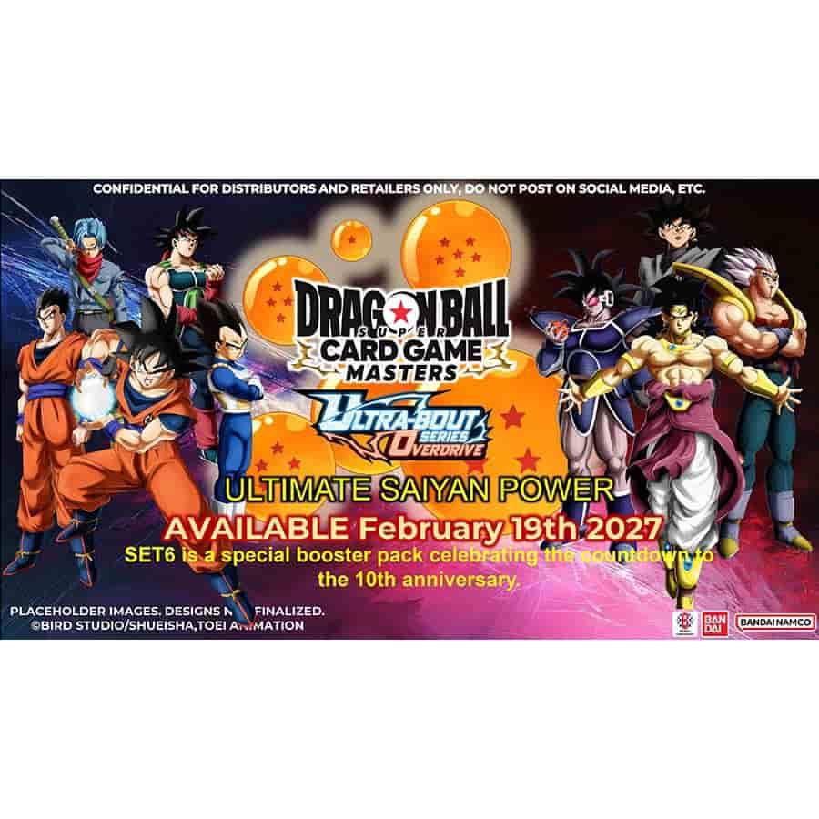 Dragon Ball SCG Masters Ultra Bout UB06 Booster Box