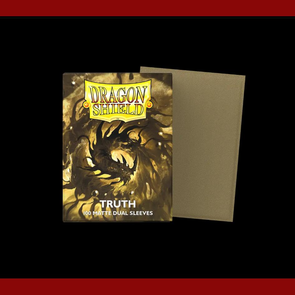 100 Dragon Shield Sleeves - Dual Matte Truth