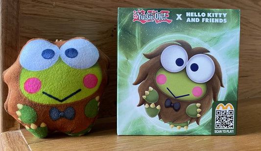 Yu-Gi-Oh x Hello Kitty and Friends Kuriboh Kerokerokeroppi Pocket Doll