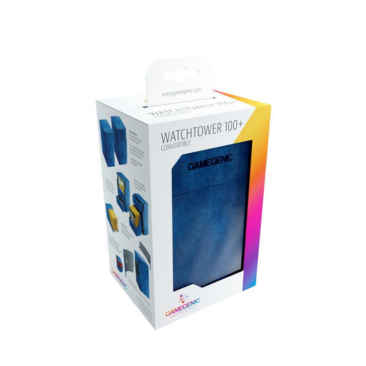 Gamegenic Watchtower 100+ Deck Box (Blue)