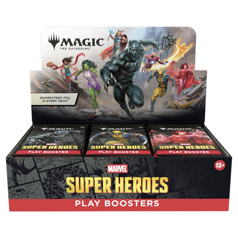 MTG - Marvel Super Heroes Play Booster Display (30 Boosters) - EN