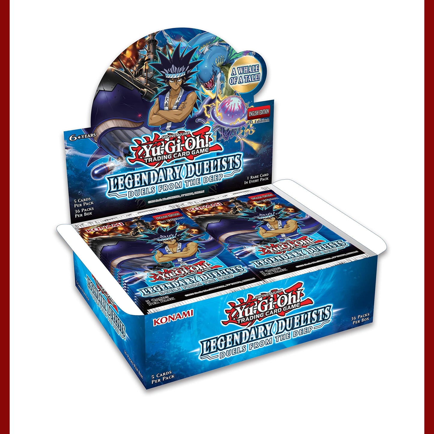 Yu-Gi-Oh Legendary Duelists Duels from the Deep Booster Box