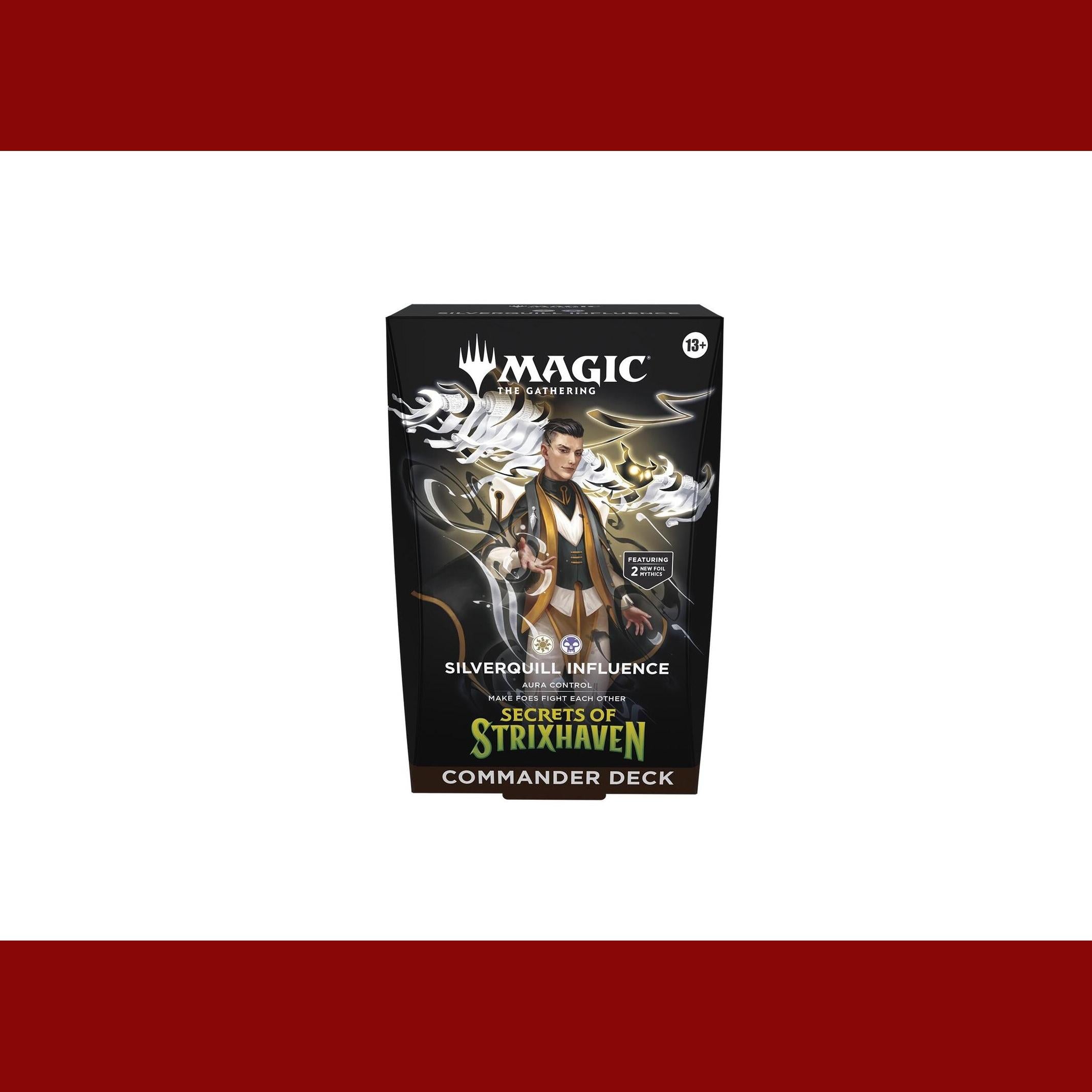 mtg silverquill commander deck MTG Commander: Secrets of Strixhaven: "Silverquill Influence" Commande – Yuranka games