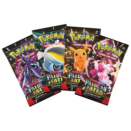 Pokemon: Scarlet & Violet Paldean Fates Booster Packs