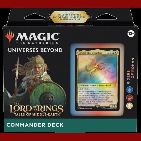Magic: The Gathering - The Lord of the Rings: Tales of Middle-earth: "Riders of Rohan" Commander Deck