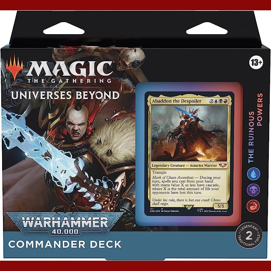 Magic the Gathering Universes Beyond Warhammer 40,000 Commander Deck