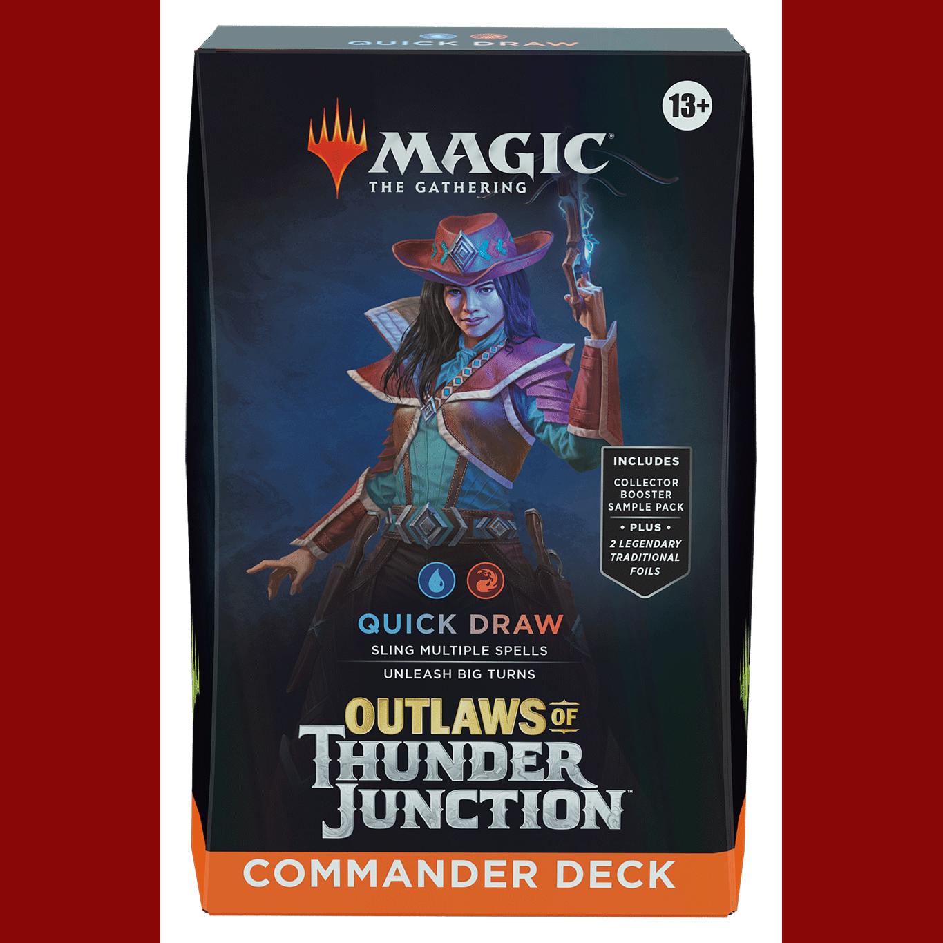 Magic the Gathering Outlaws of Thunder Junction Commander Deck