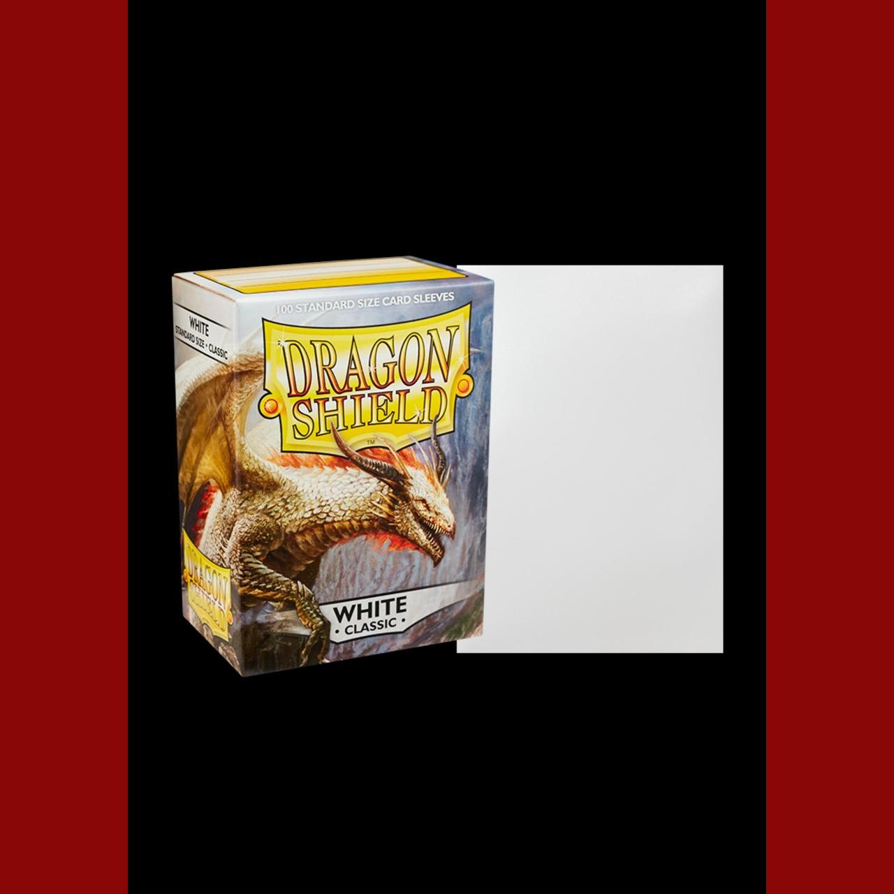 Dragon Shield 100 Classic Card Sleeves White