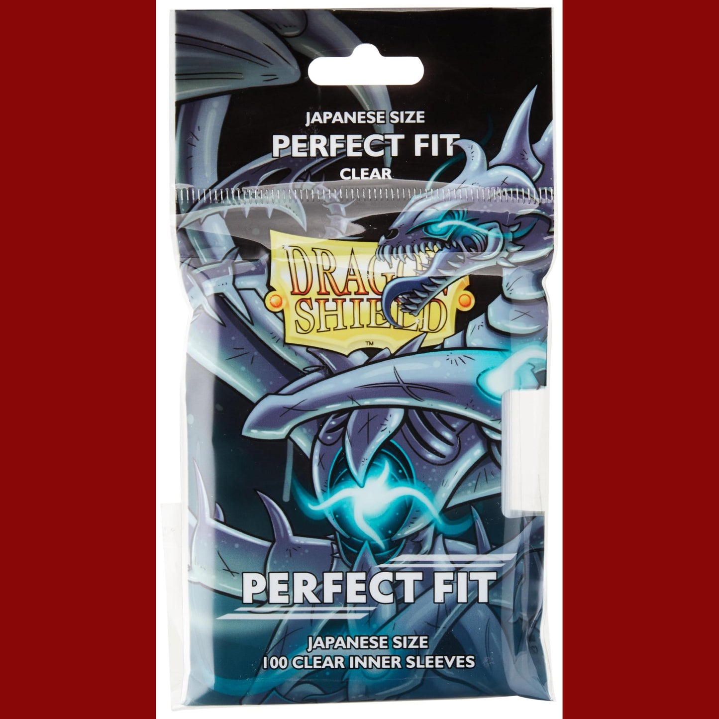 Dragon Shield Japanese Size Perfect Fit Clear 100 Sleeves