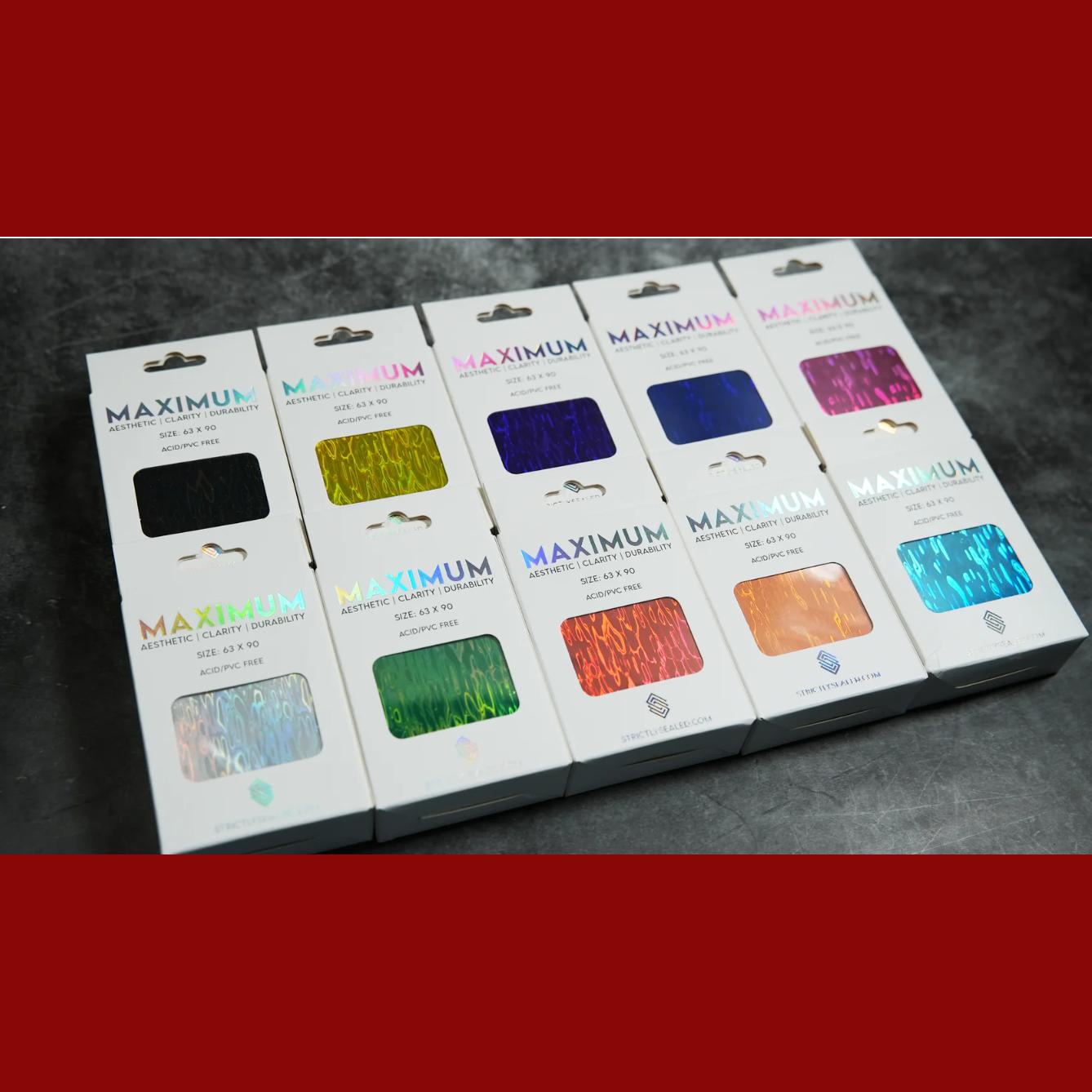 League of Legends Arcane Holographic Card Sleeves