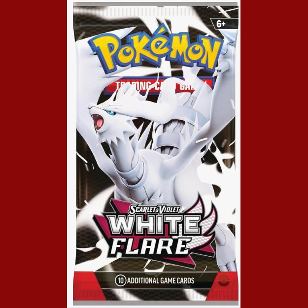 White Flare Booster pack