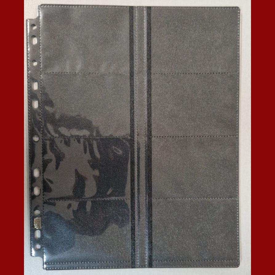 Dragon Shield 16 Pocket Pages - Centerloaded - Clear front (Single Page)