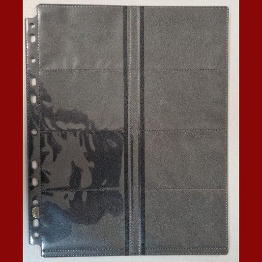 Dragon Shield 16 Pocket Pages - Centerloaded - Clear front (Single Page)