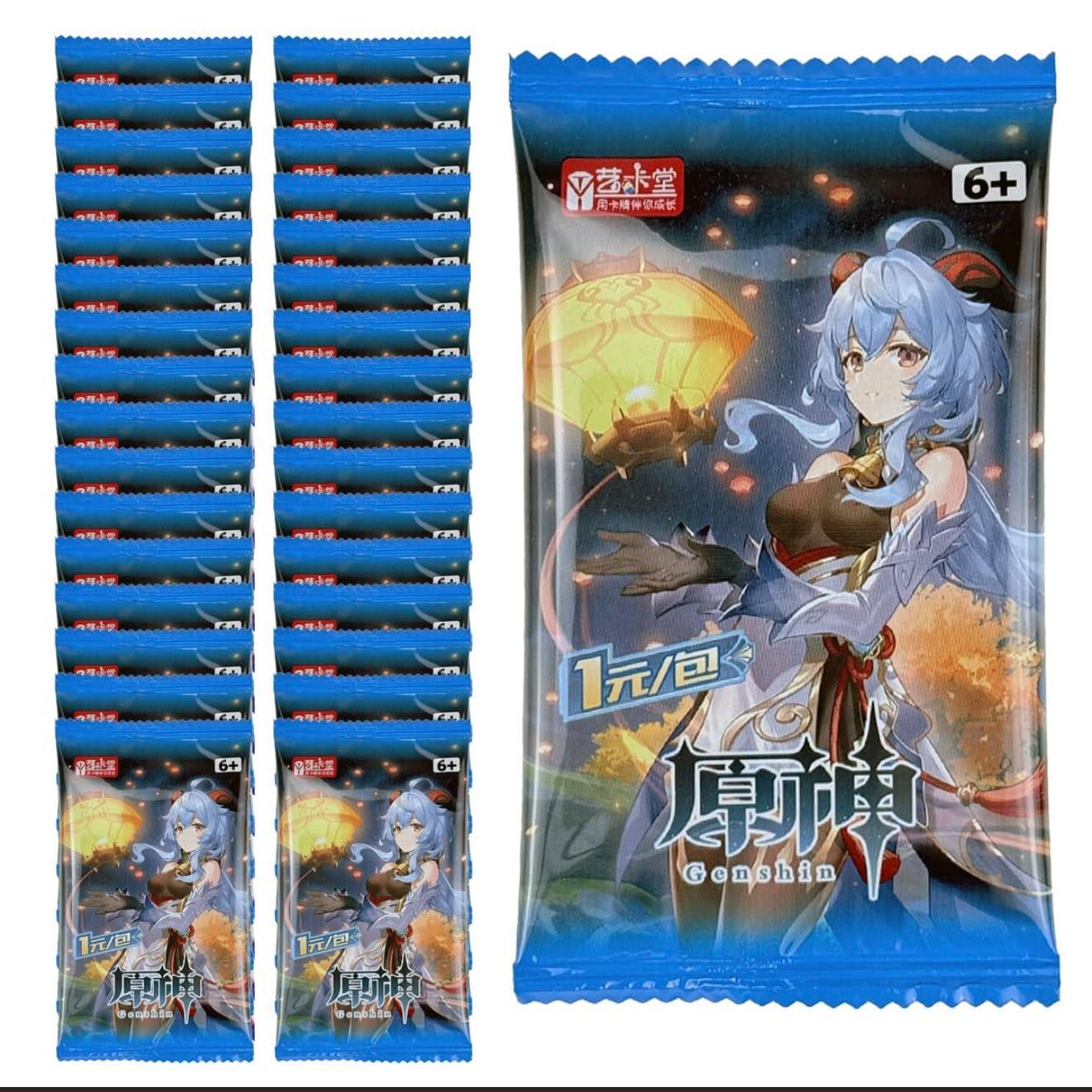 Genshin Impact Collectible Cards - Booster Packs Trading Card - 12th Classic Version