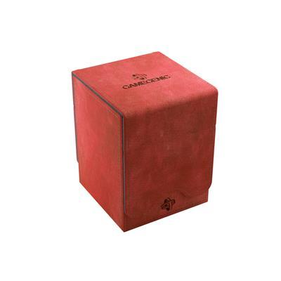 GameGenic Squire 100+ Convertible Deck Box Red