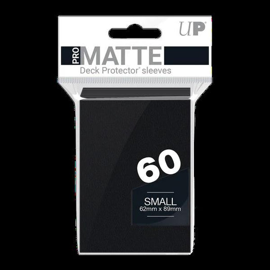 Ultra Pro Matte 60 Small Sleeves: Black