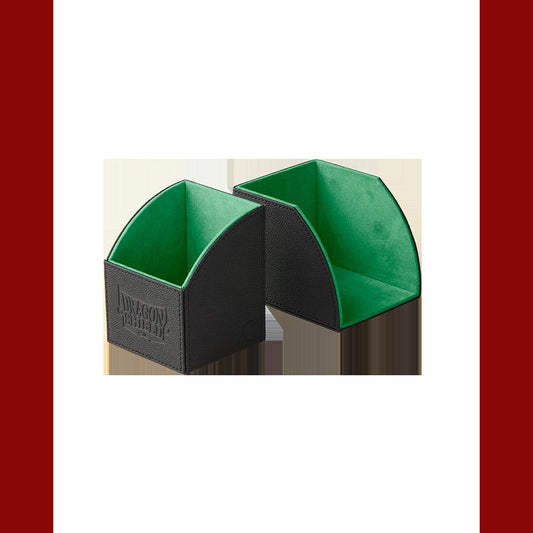 Dragon Shield Nest 100 Deck Box (Black/Green)