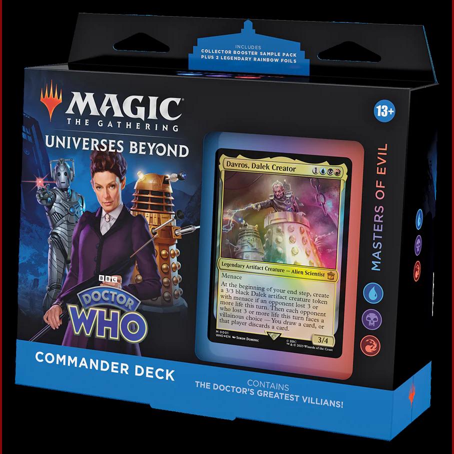 Magic the Gathering Universes Beyond Doctor Who Commander Deck