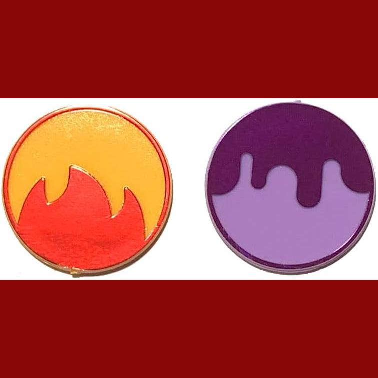 Pokemon : Poison & Burn Counters