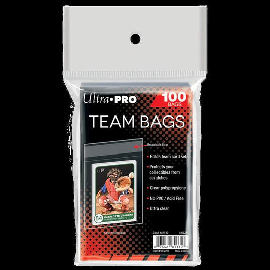 Ultra Pro Team Bags 100 Resealable Bags