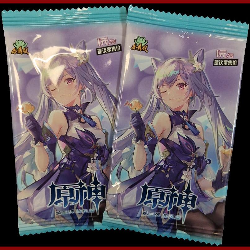 Genshin Impact 1 Yuan No:3 Play in the Wind Chapter Booster Packs