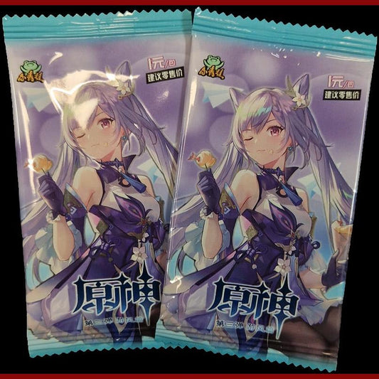 Genshin Impact 1 Yuan No:3 Play in the Wind Chapter Booster Packs