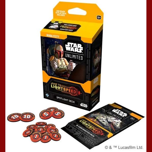 StarWars Unlimited Jump to Lightspeed: Spotlight Deck: Boba Fett
