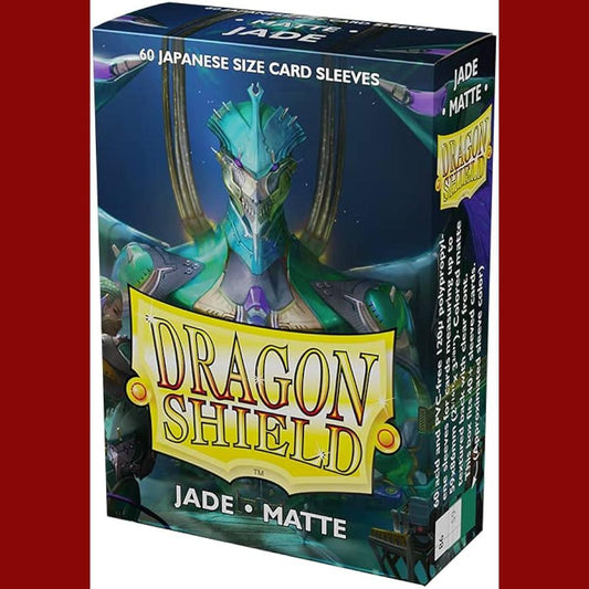 Dragon Shield 60 Japanese Size Card Sleeves Jade Matte