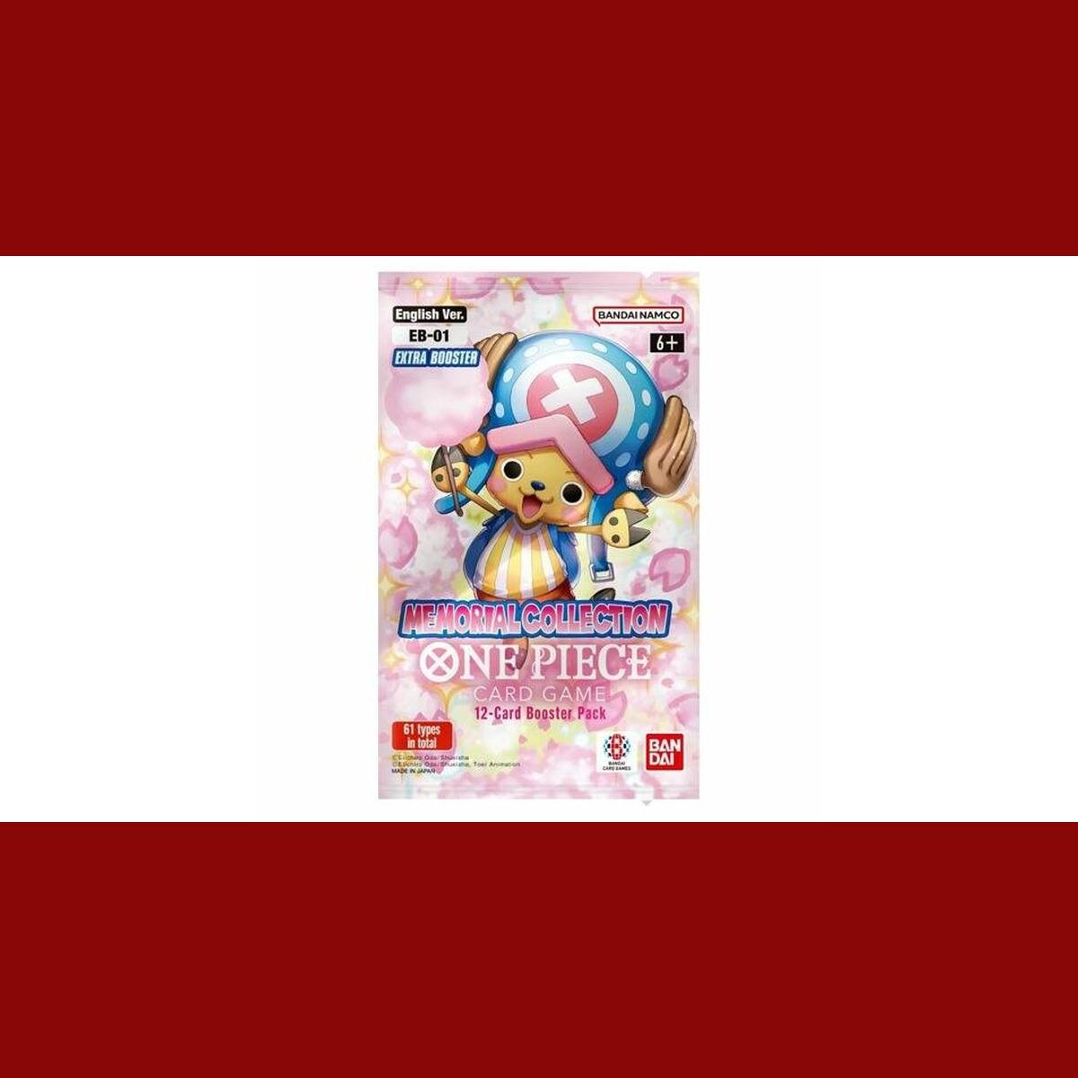 EB01 One Piece Memorial Collection Extra Booster Packs