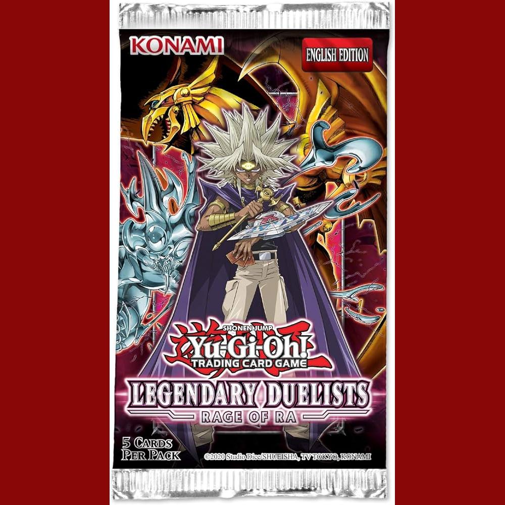 Yu-Gi-Oh Legendary Duelists Rage of RA Booster Packs