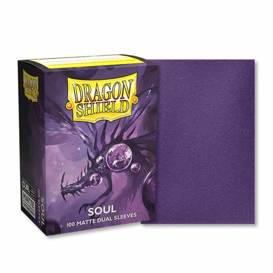 100 Dragon Shield Sleeves - Matte Dual Soul