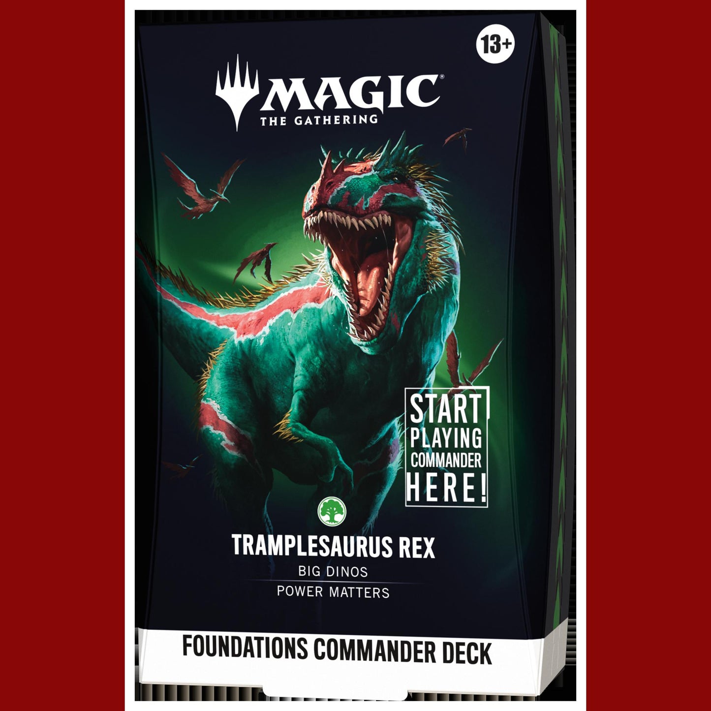 Commander: Foundations: "Tramplesaurus Rex" Commander Deck