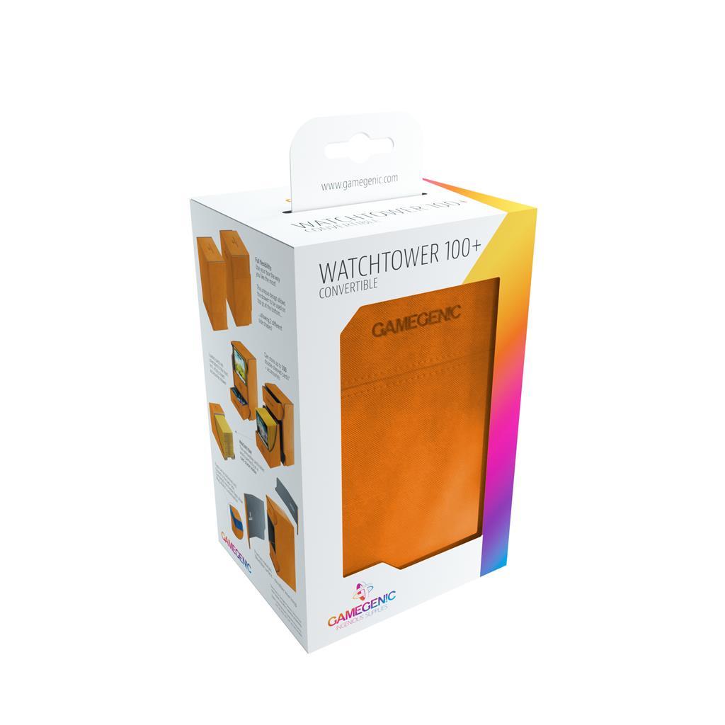 Gamegenic Watchtower 100+ Deck Box (Orange)