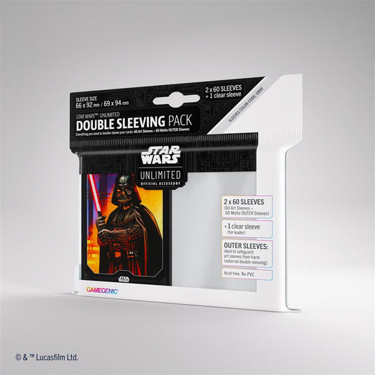 Gamegenic Darth Vader Double Sleeving Pack