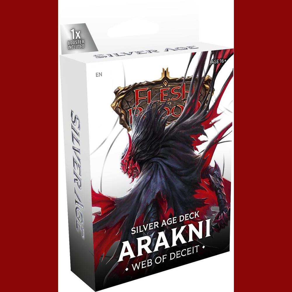 Flesh and Blood Silver Age Deck - Arakni, Web of Deceit
