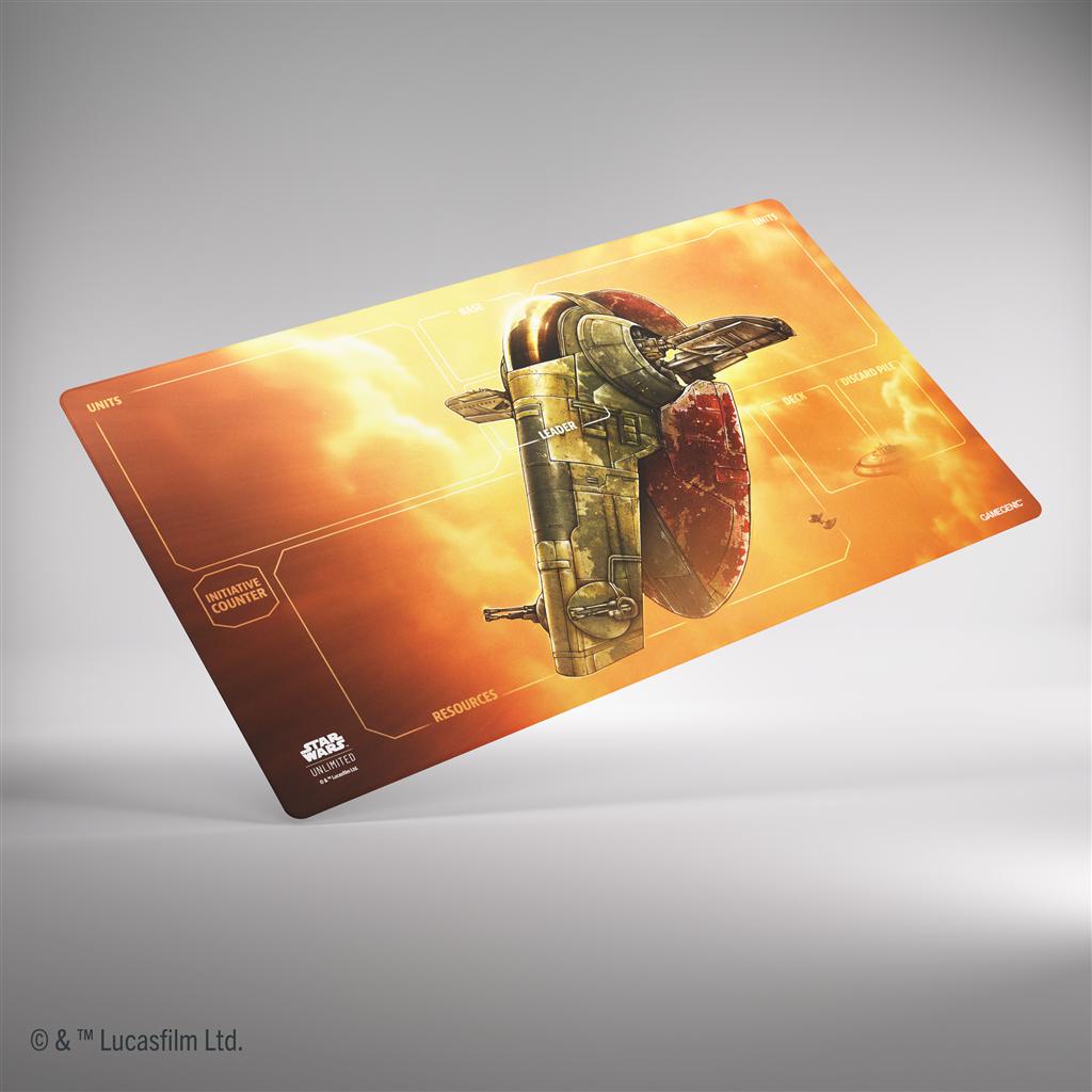 StarWars Unlimited Gamegenic Fett's Firespray Playmat