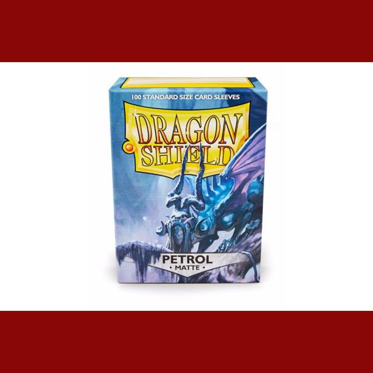 Dragon Shield 100 Standard Size Card Sleeves Petrol Matte