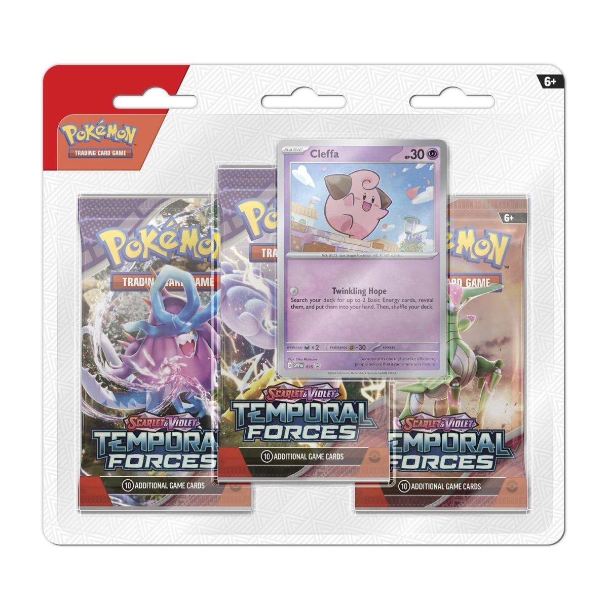 Pokémon TCG: Temporal Forces: Cleffa 3-Pack Blister