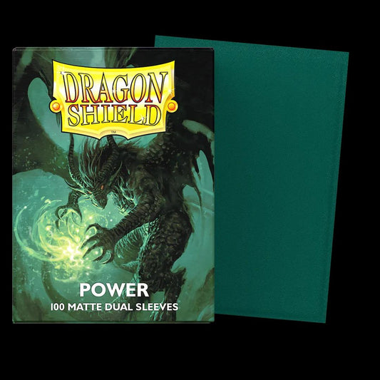 100 Dragon Shield Sleeves - Matte Dual Power