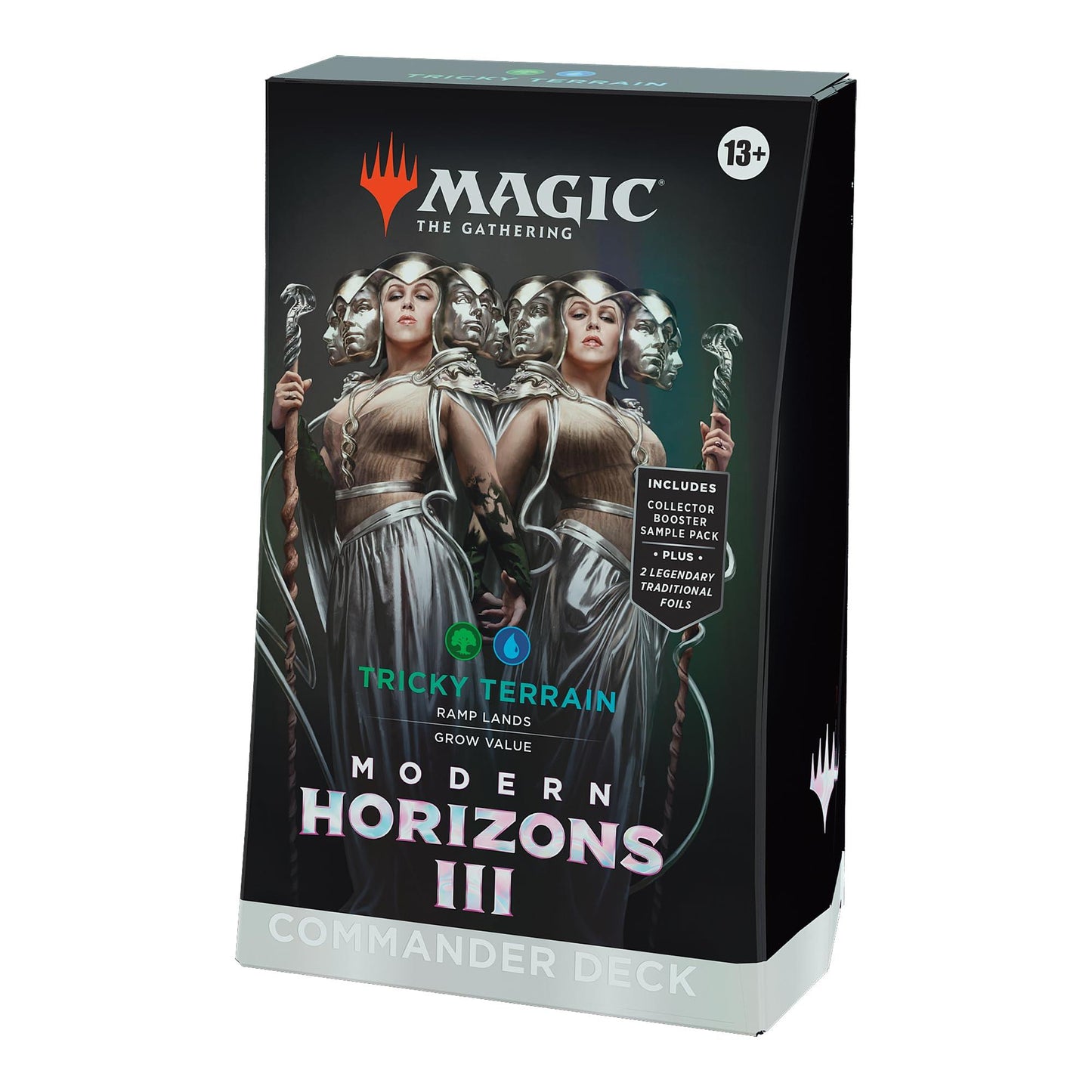Magic the Gathering Modern Horizons 3: "Tricky Terrain" Commander Deck