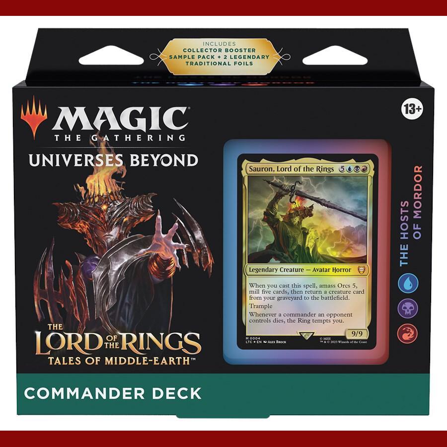 Magic: The Gathering - The Lord of the Rings: Tales of Middle-earth: "The Hosts of Mordor" Commander Deck