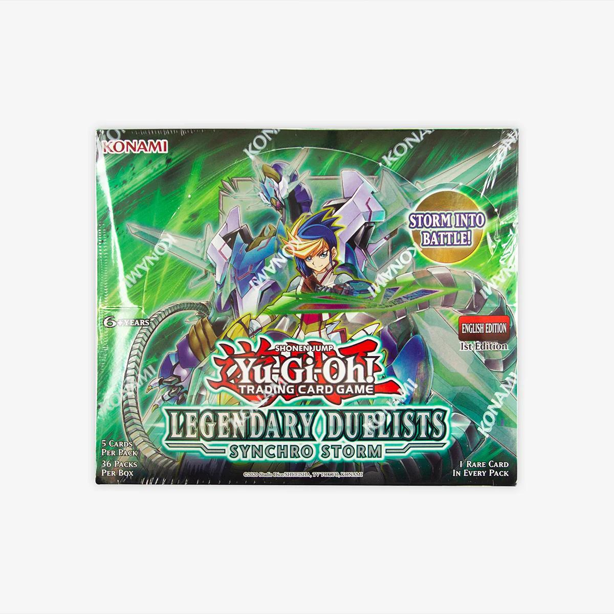 Yu-Gi-Oh Legendary Duelists Synchro Storm Booster Box
