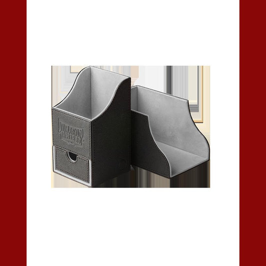 Dragon Shield Nest 100+ Deck Box (Black/Light Grey)