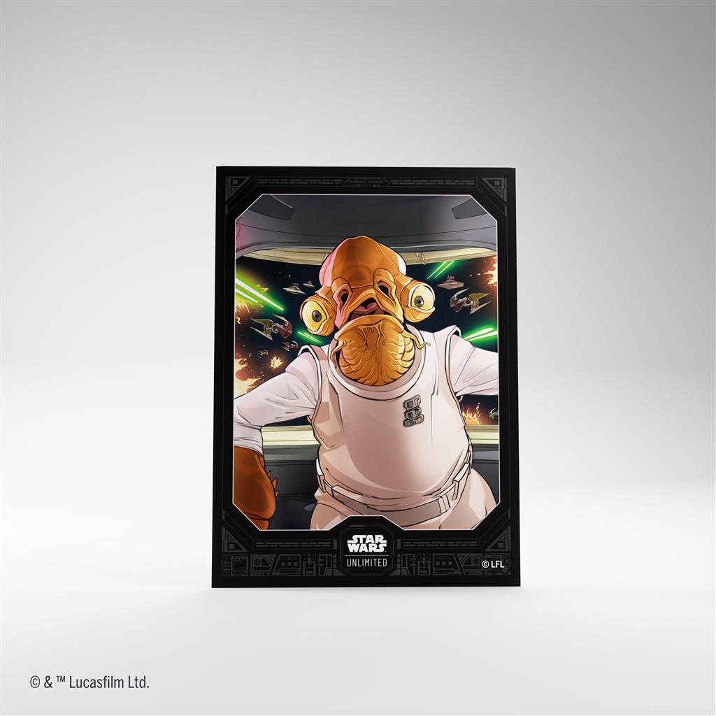 Star Wars Unlimited Art Sleeves Admiral Ackbar