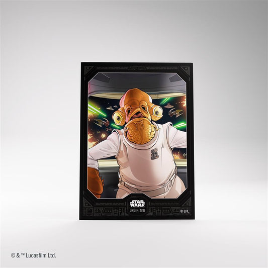 Gamegenic 60 Admiral Ackbar Sleeves